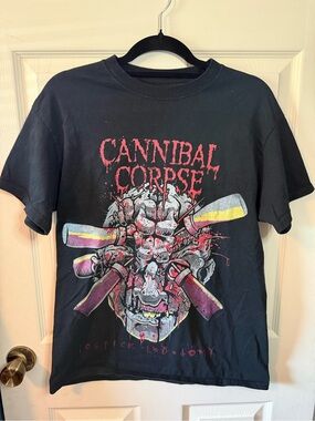 Cannibal Corpse Graphic Band Tee - Icepick Lobotomy Latin America Tour 2018